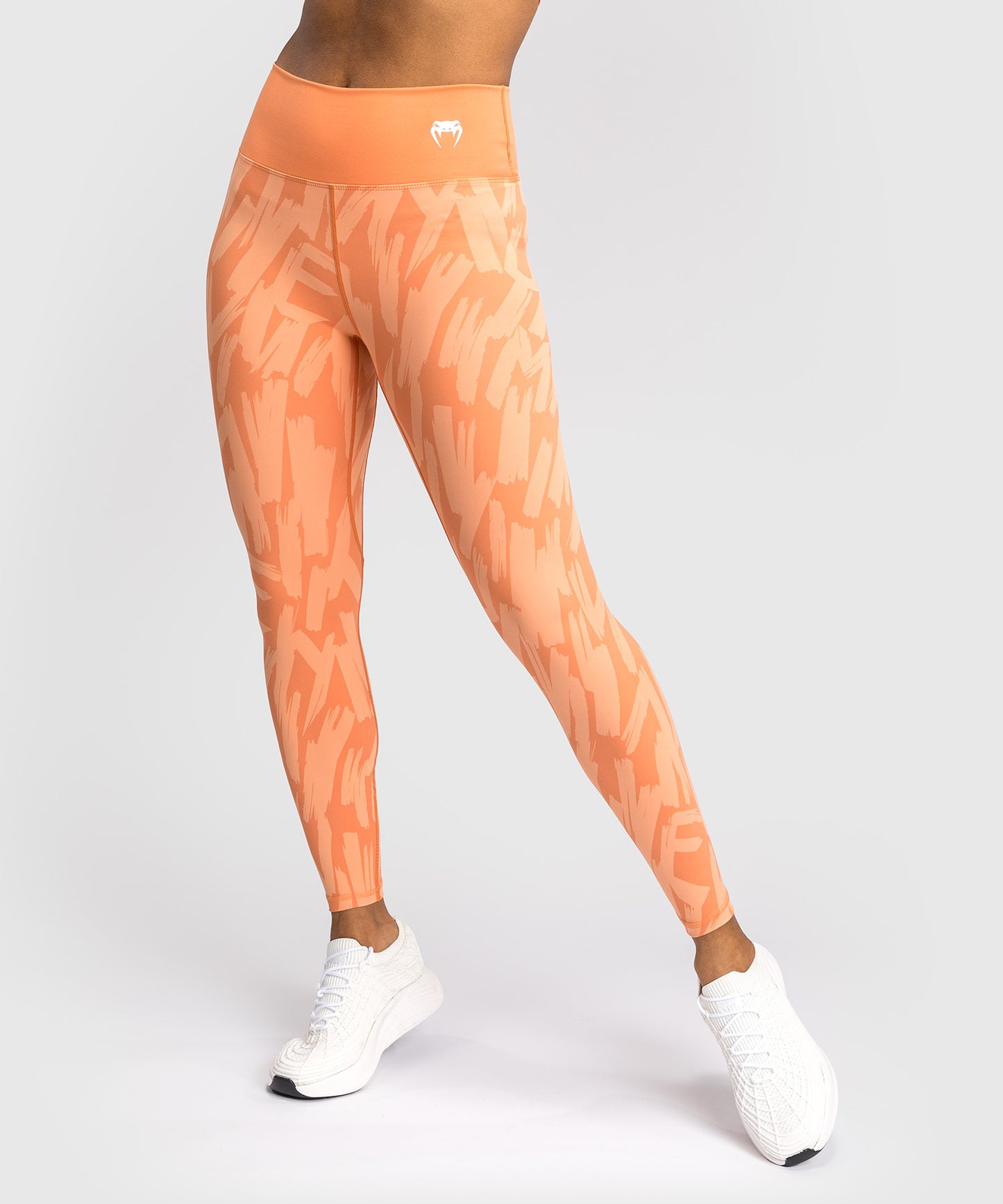Venum Graffiti Frauen Leggings in voller Länge - Samtaprikose