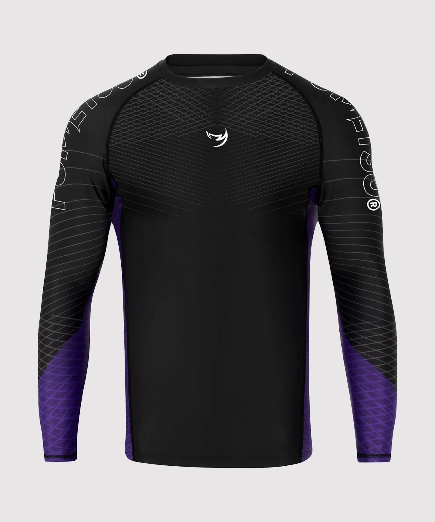 Rashguard À Manches Longues Fumetsu Competitor Mk2 - Noir/Violet