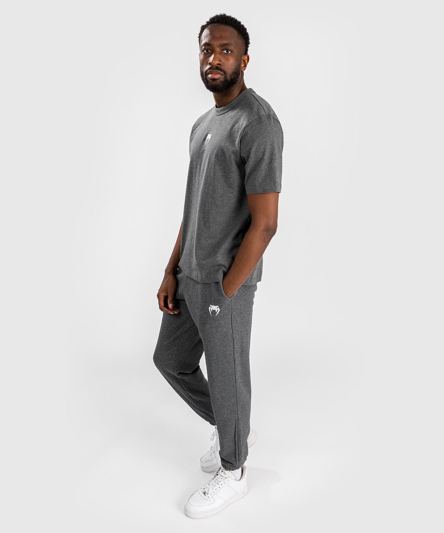 Venum Vortex XL Maglietta da Uomo - Grigio scuro Heather