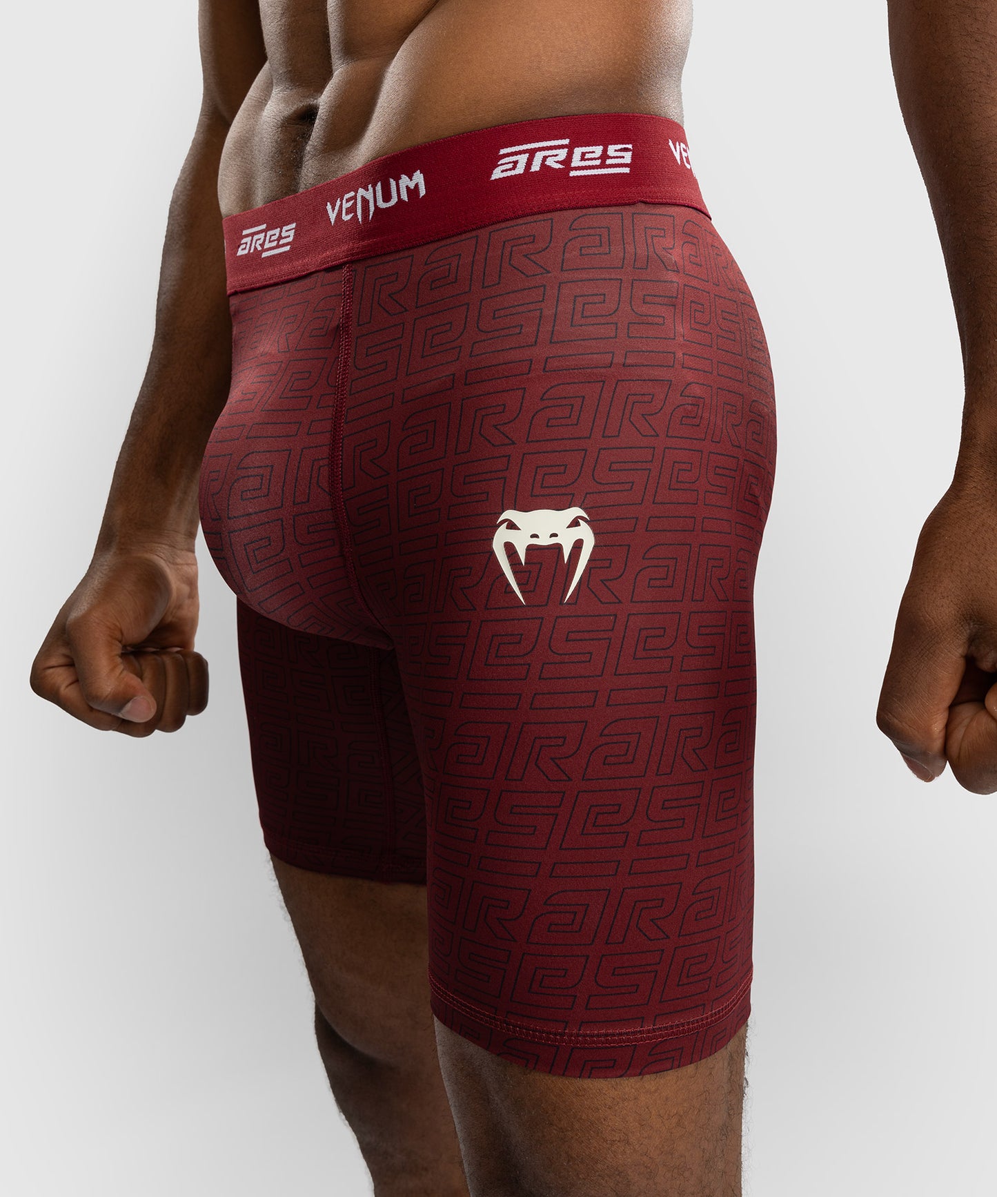 Short de Compression pour Hommes Venum x Ares - Bordeaux