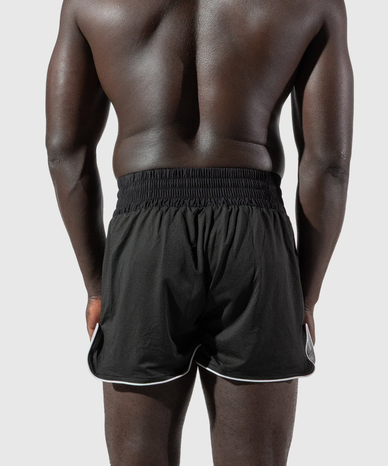 Metal Boxe One Muay Thai Shorts - Schwarz