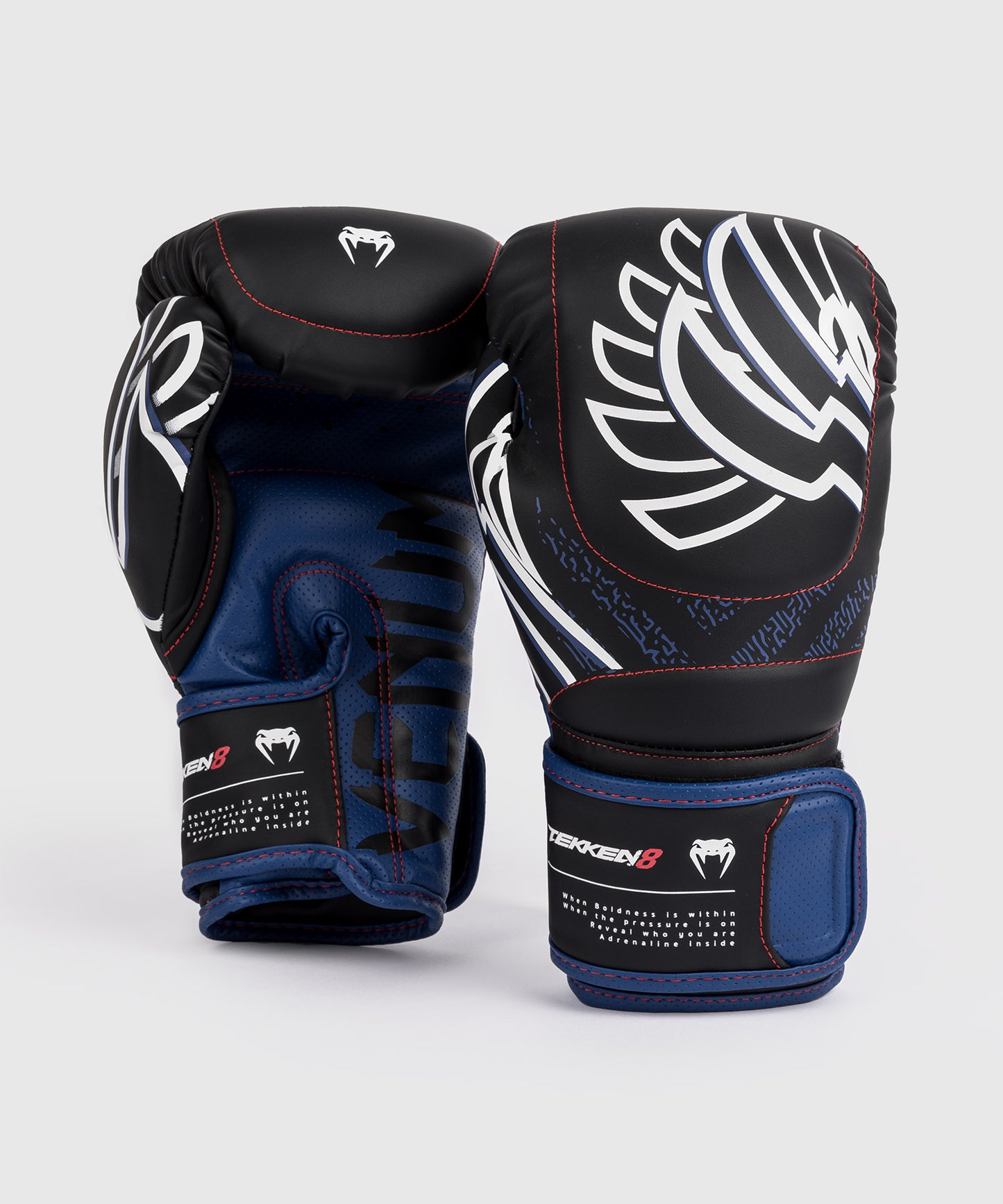 Gants de Boxe Venum x TEKKEN 8 - Jin Kazama - Bleu/Noir/Blanc