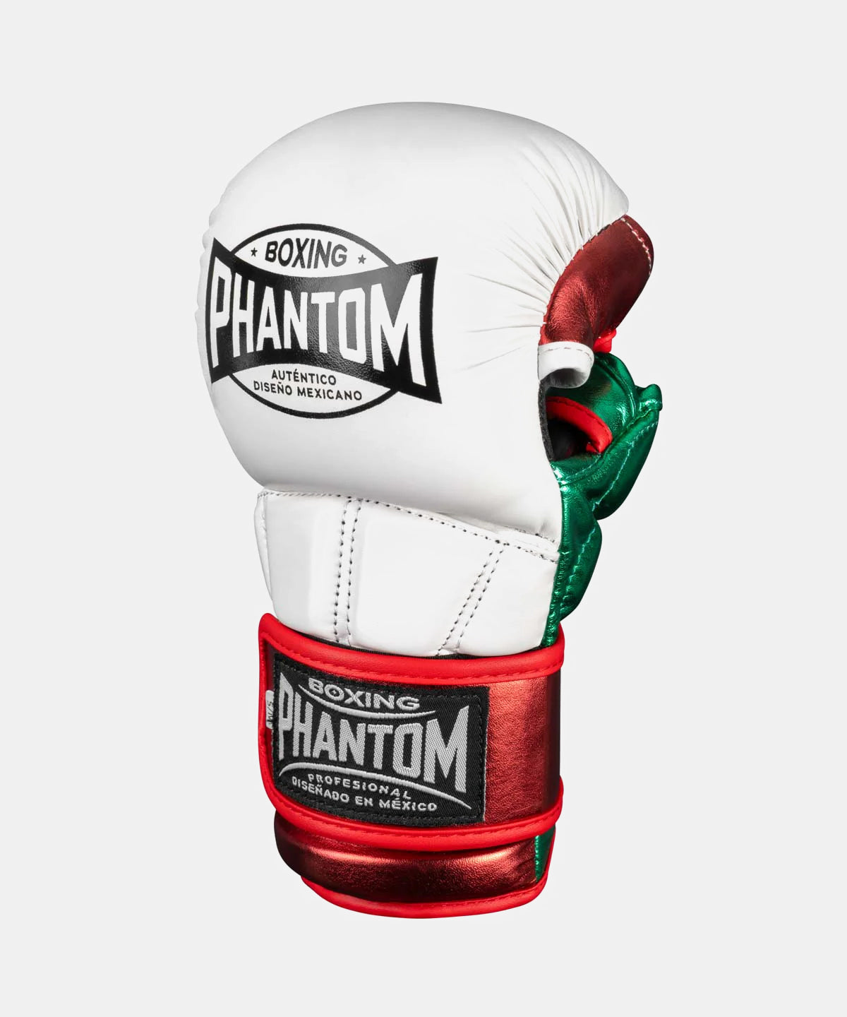 Phantom Athletics Mexico Guantes de Sparring MMA - Blanco/Verde/Rojo