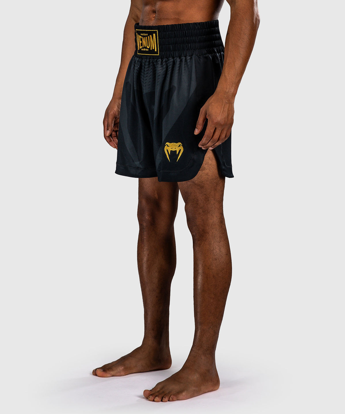 Venum Attack Pantalón corto de boxeo - Negro/Dorado