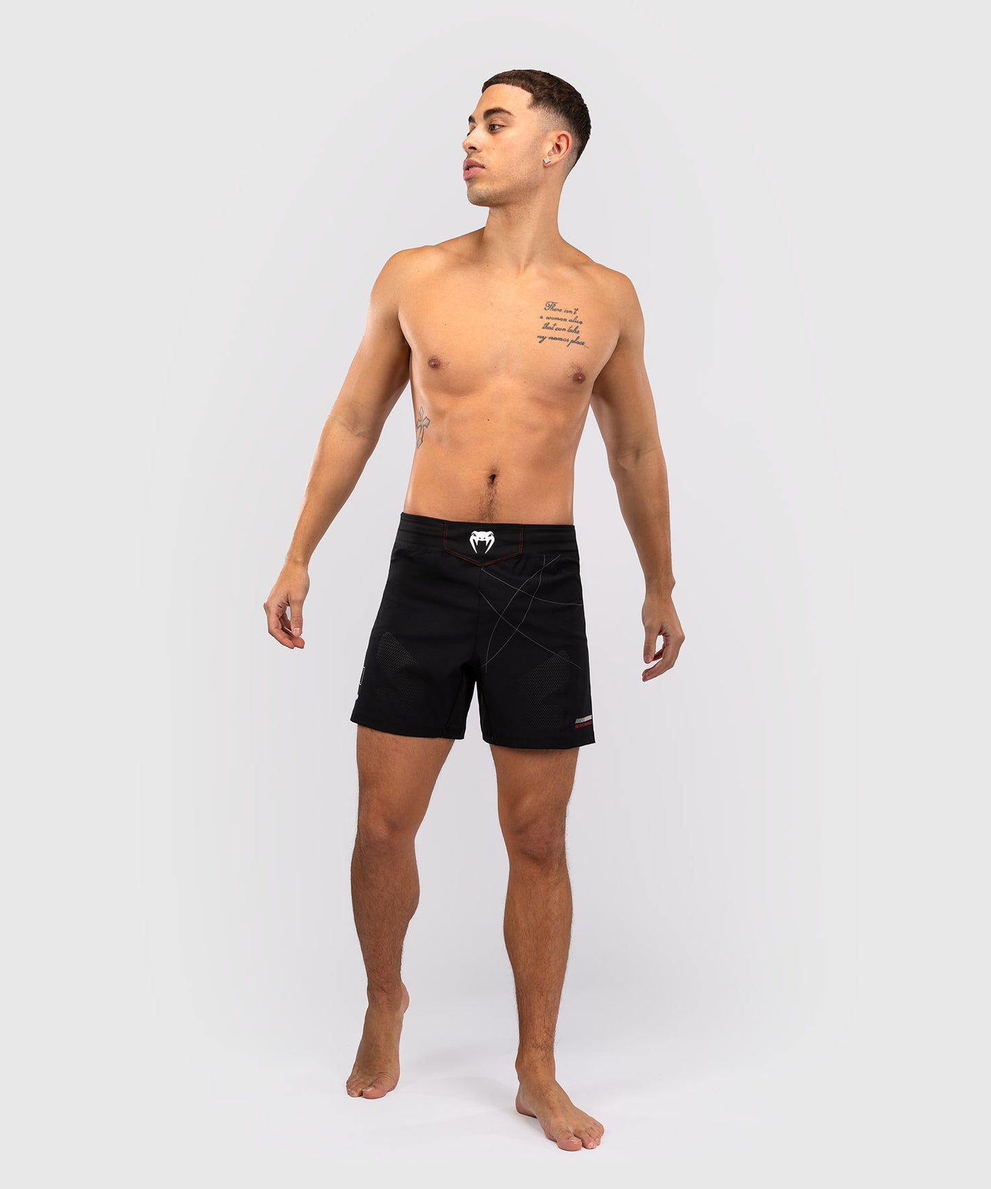 Venum Tactical XT Fightshorts für Männer - Schwarz/Feuerrot