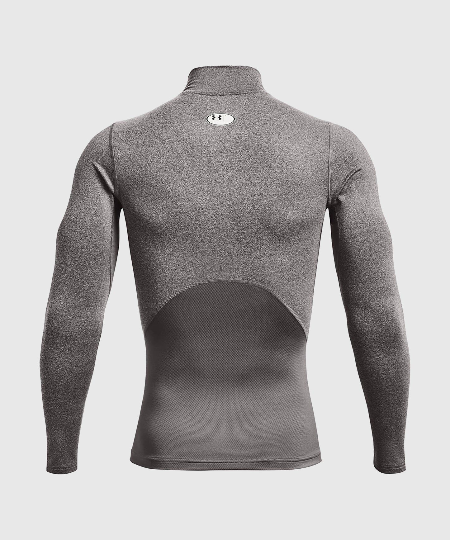 Haut De Compression À Col Montant Under Armour Coldgear - Gris
