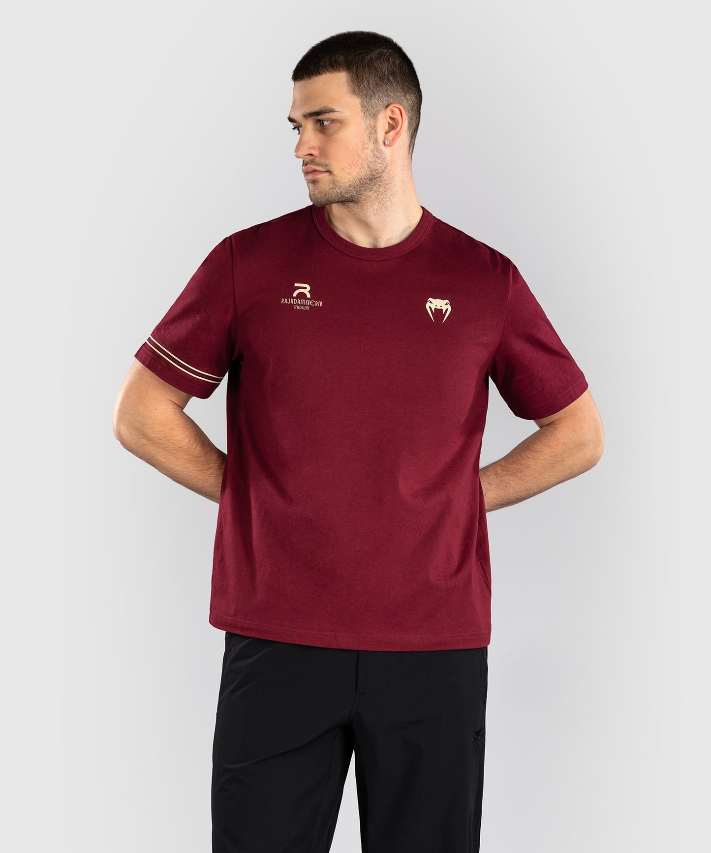 Venum x Rajadamnern T-Shirt - Borgogna