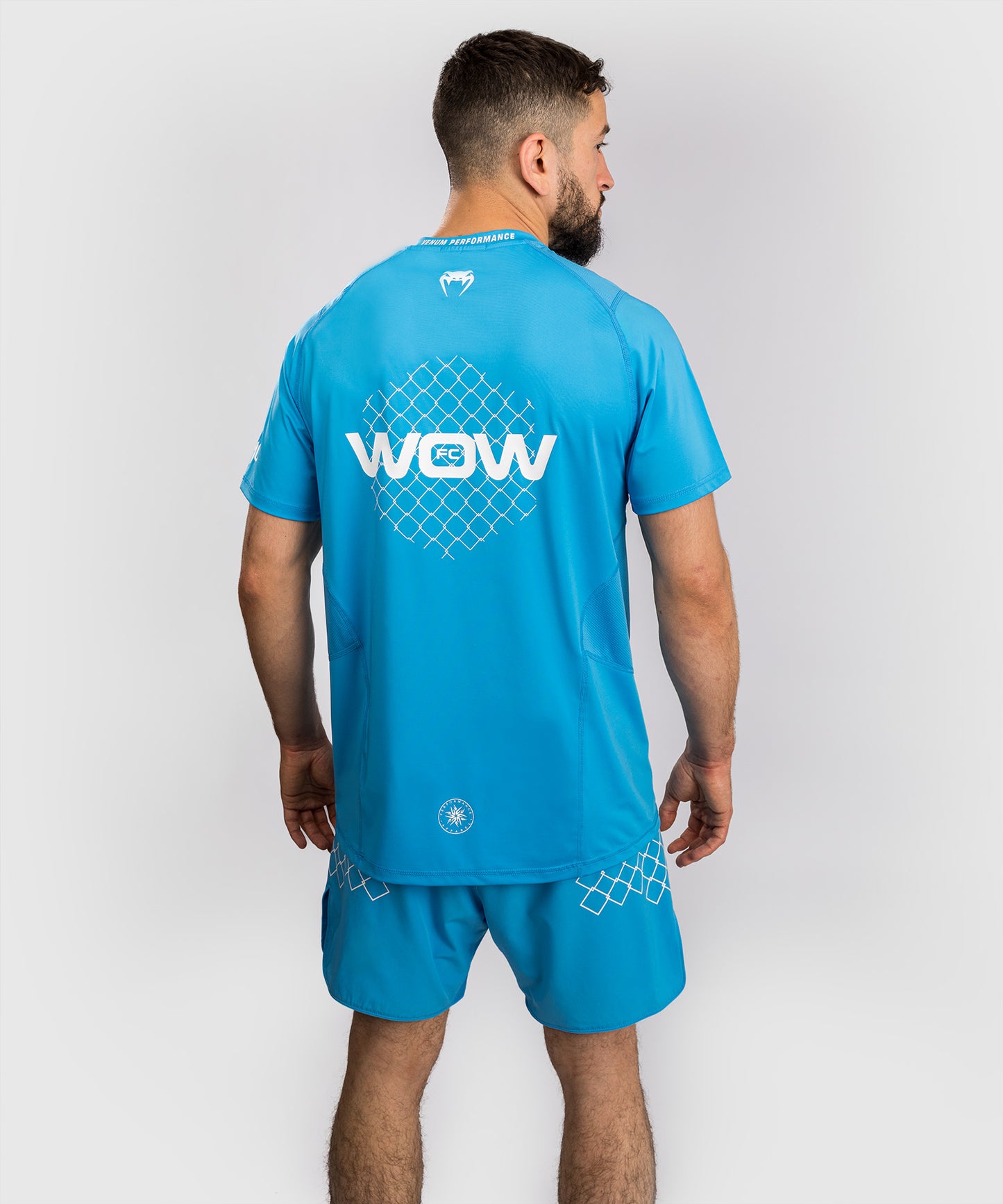 Venum x WOW FC Dry-Tech T-Shirt - Pacific Blue