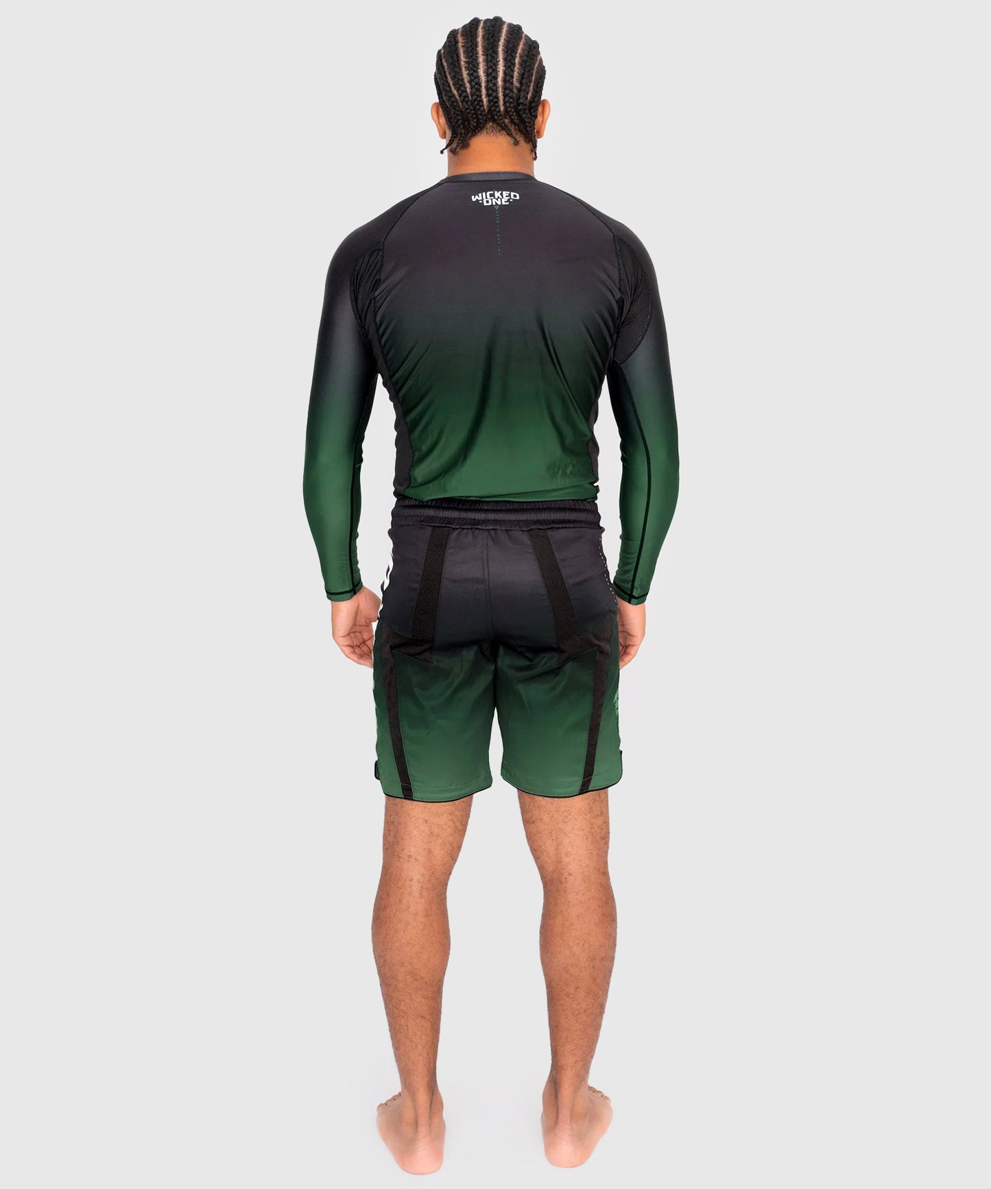 Short de MMA Wicked One Eager Ghost - Noir/Kaki