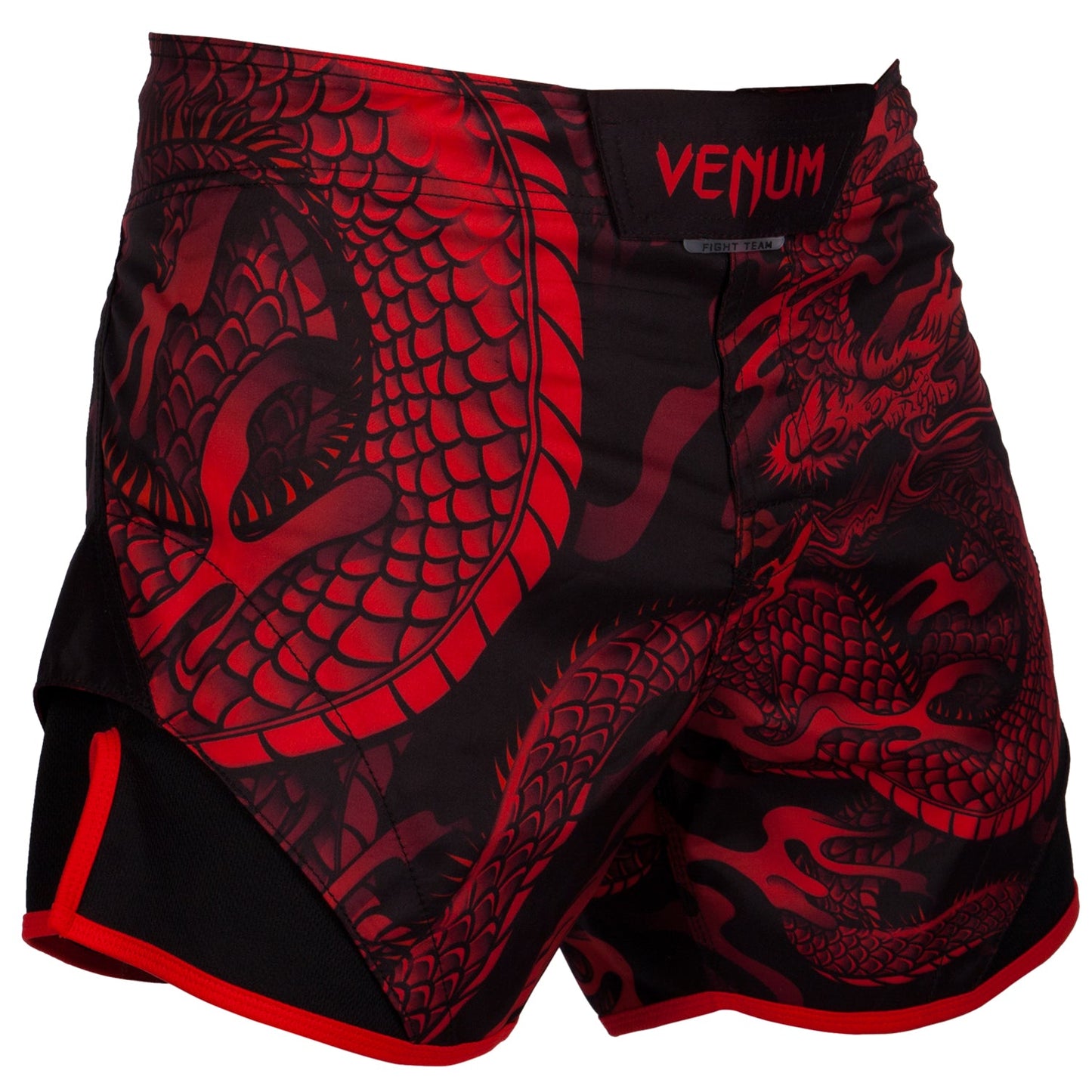 Venum Dragon's Flight short fightshorts - Black/Red