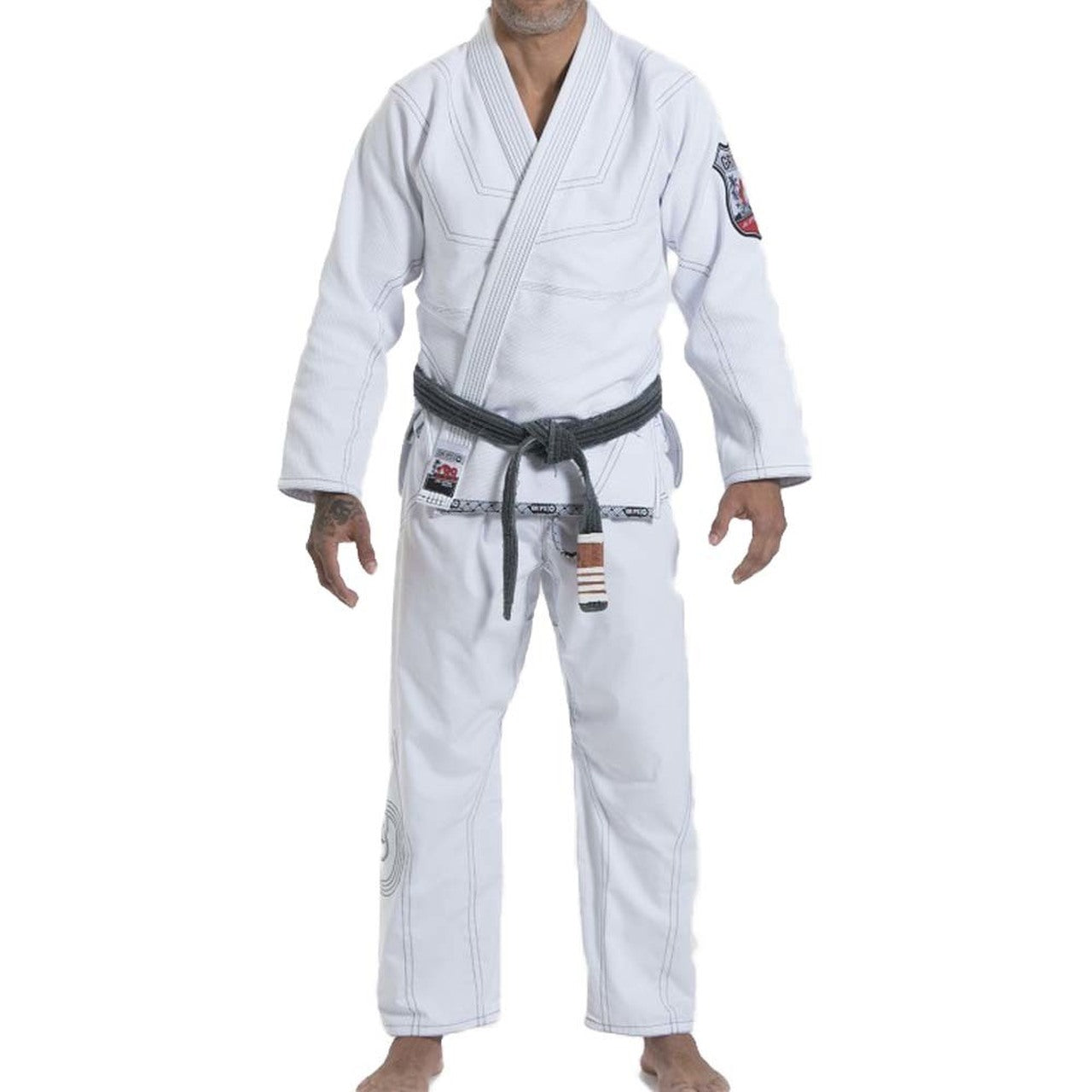Kimono de JJB Grips Cali 99 - Blanc