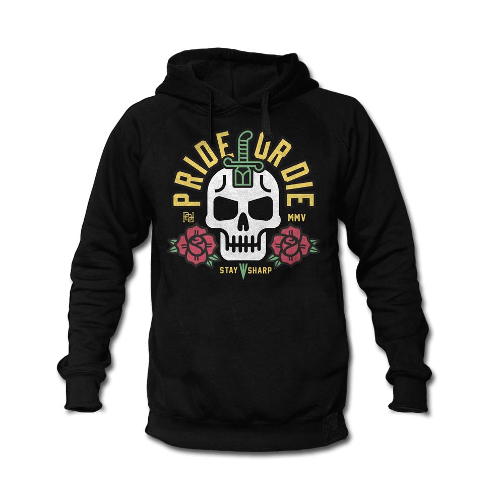 SweaT-shirt Pride Or Die Stay Sharp - Noir