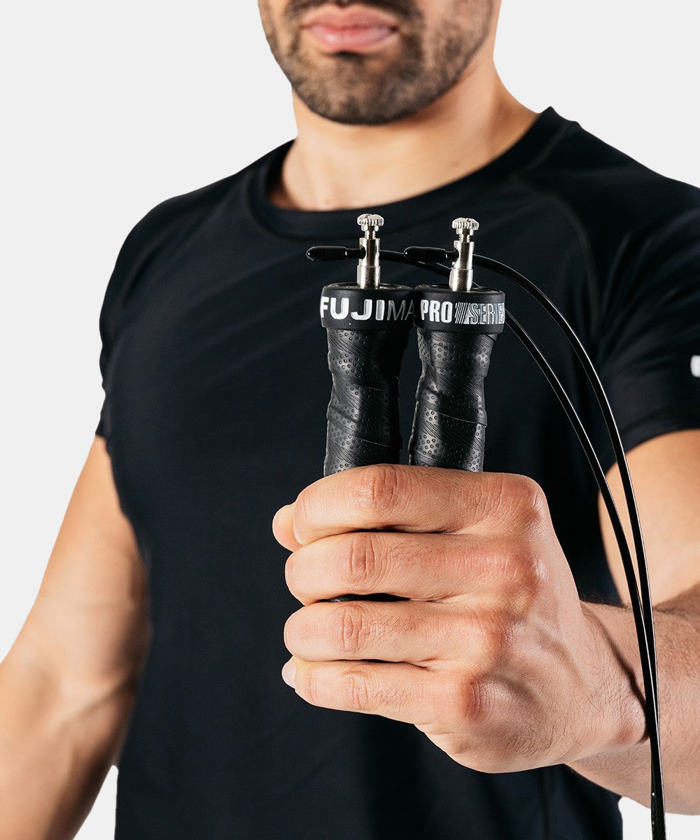 Fujimae Proseries Weighted Jump Rope – Black