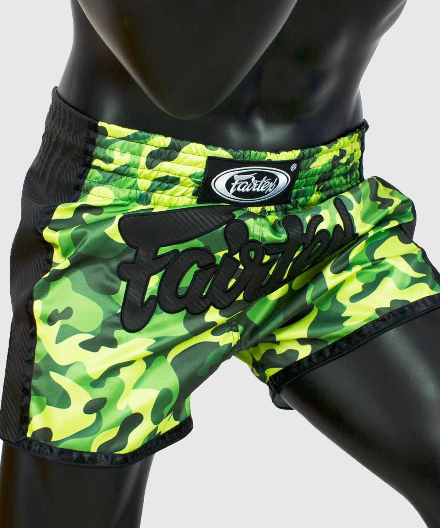 Fairtex Muay Thai Shorts - Grün/Camo