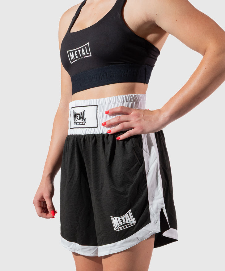 Metal Boxe One Boxing Shorts - Black