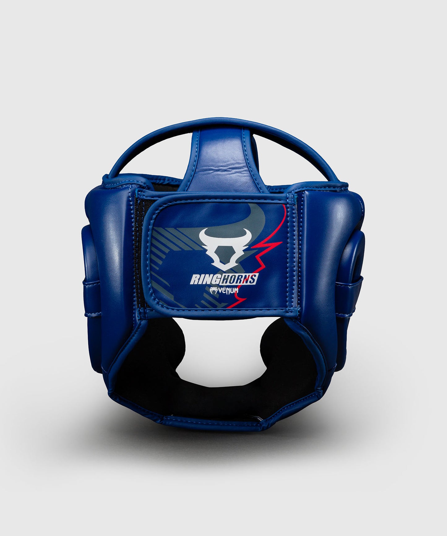 Ringhorns Charger by Venum Headgear - Navy Blue/Red