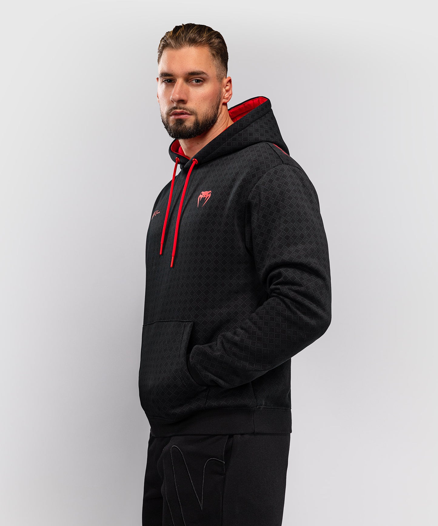 Venum x Roger Gracie Signature Hoodie - Black/Red