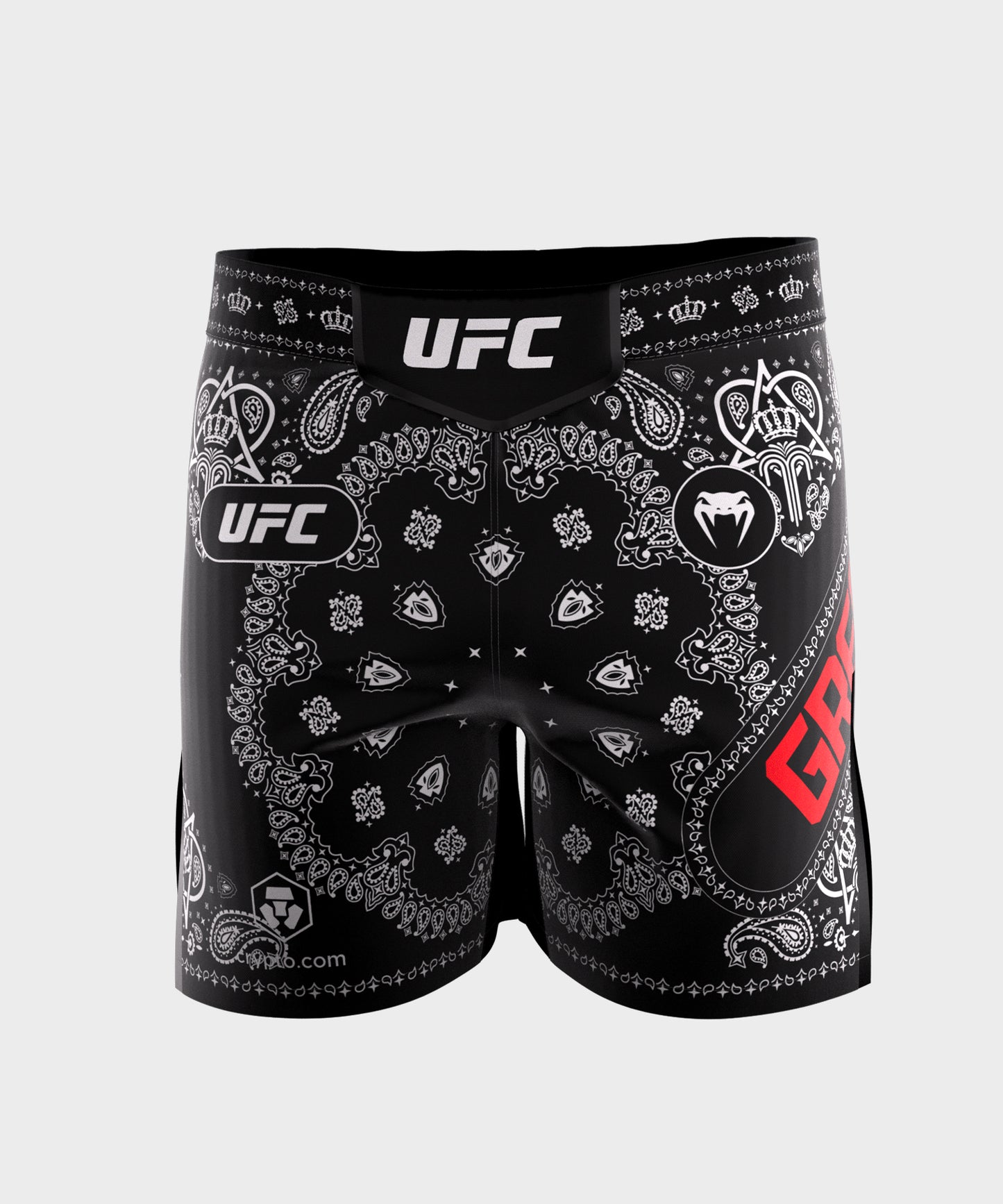 UFC Adrenaline Unrivaled by VENUM King Green Herren-Vale-Tudo-Shorts - Schwarz