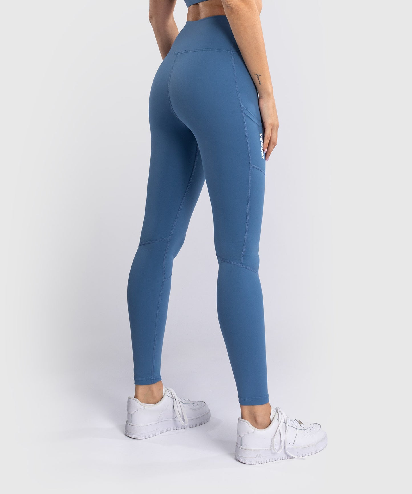 Venum Essential Damen Performance Leggings - Sturmblau