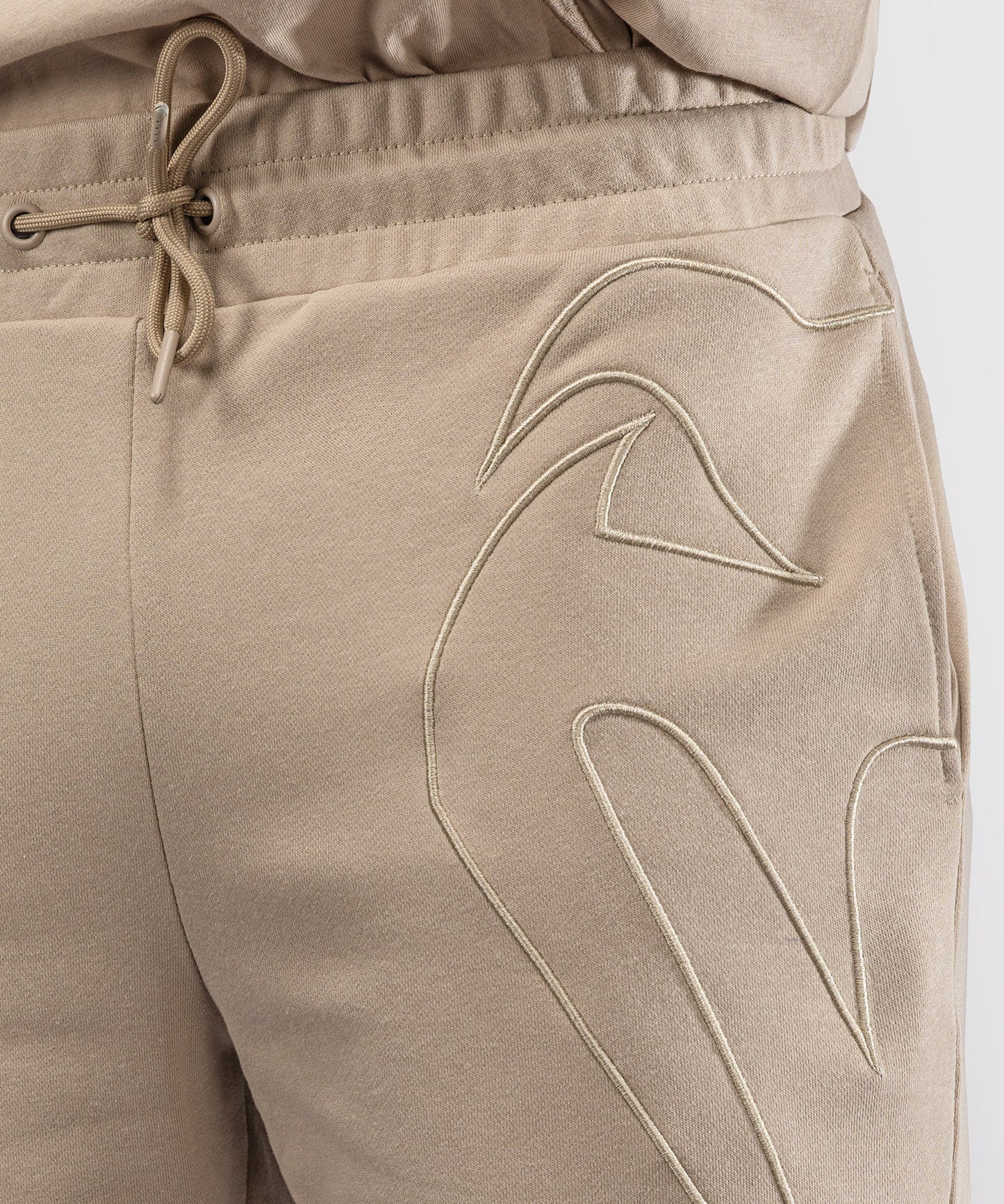 Venum Giant 3D Shorts aus Baumwolle – Hellbeige
