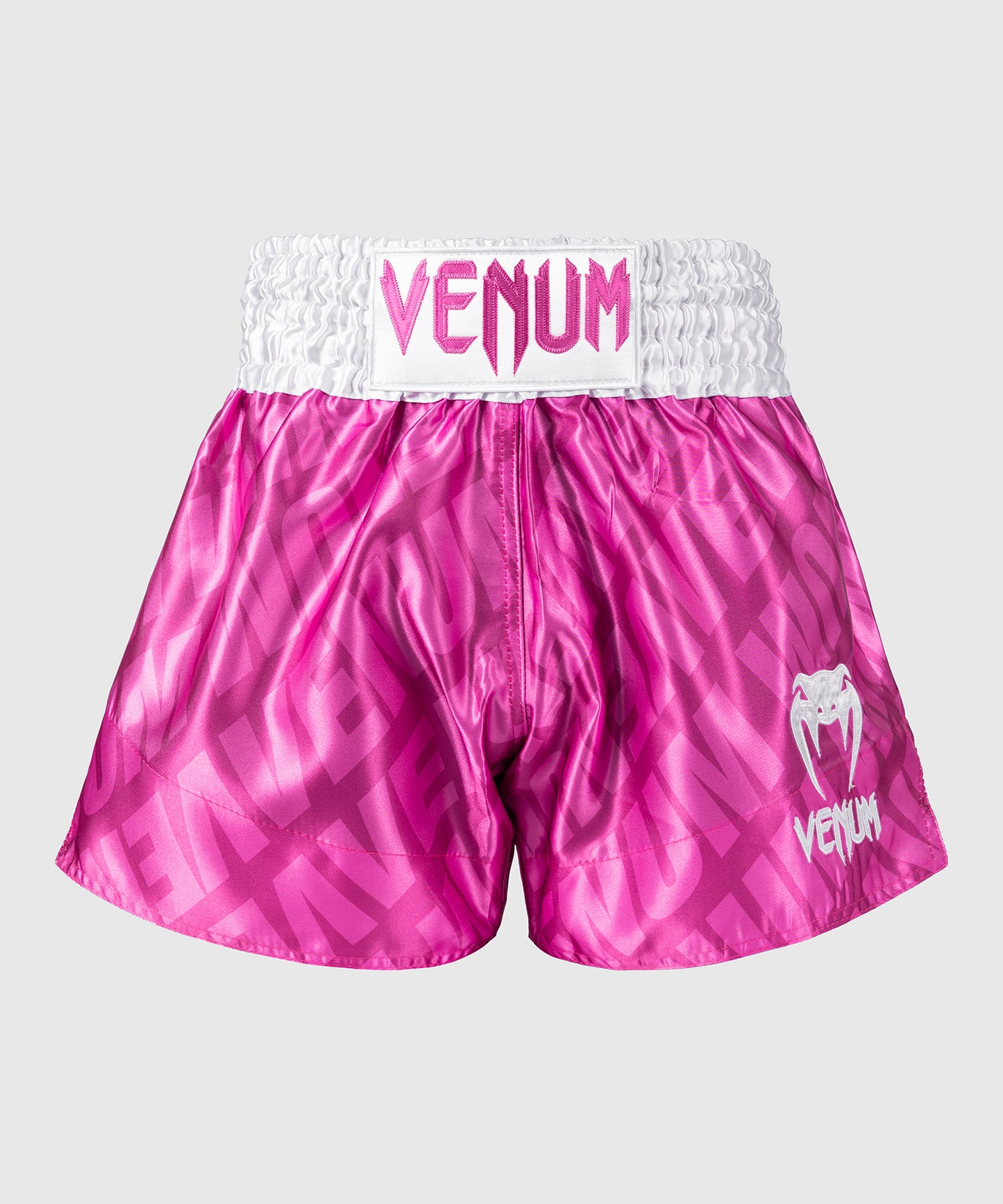 Venum Contender XT Pantaloncini Muay Thai - Rosa Candy/Bianco