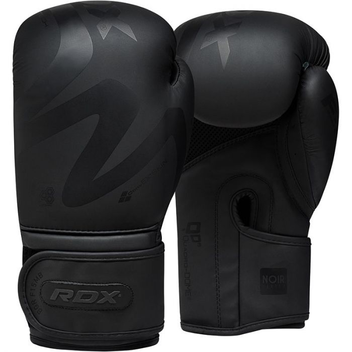 Gants de Boxe F15 Rdx - Noir Mat