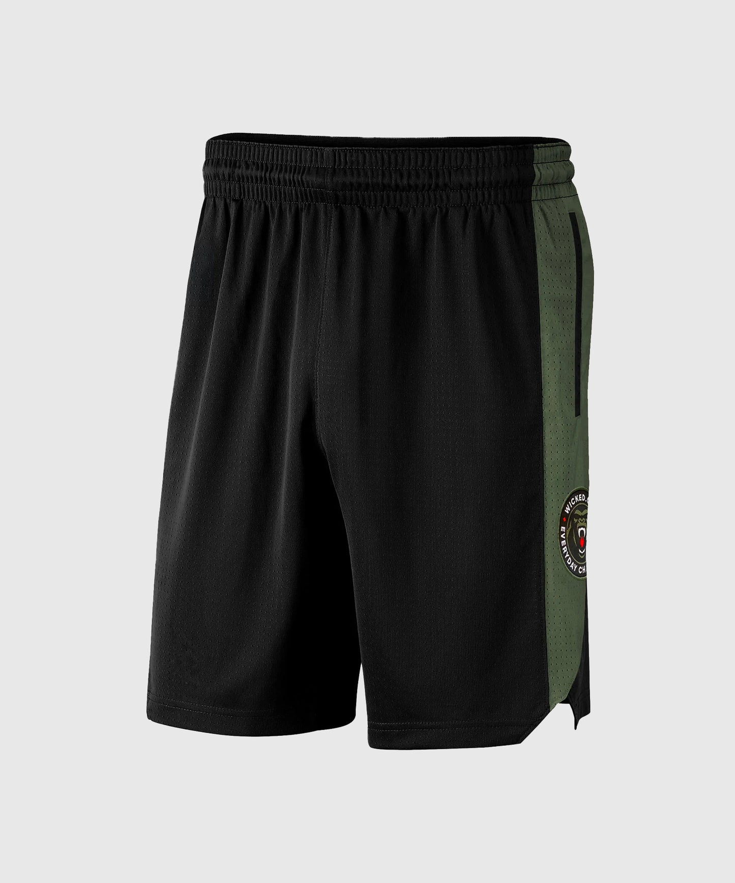 Wicked One Whacks Pantalones Cortos de MMA - Negro/Caqui