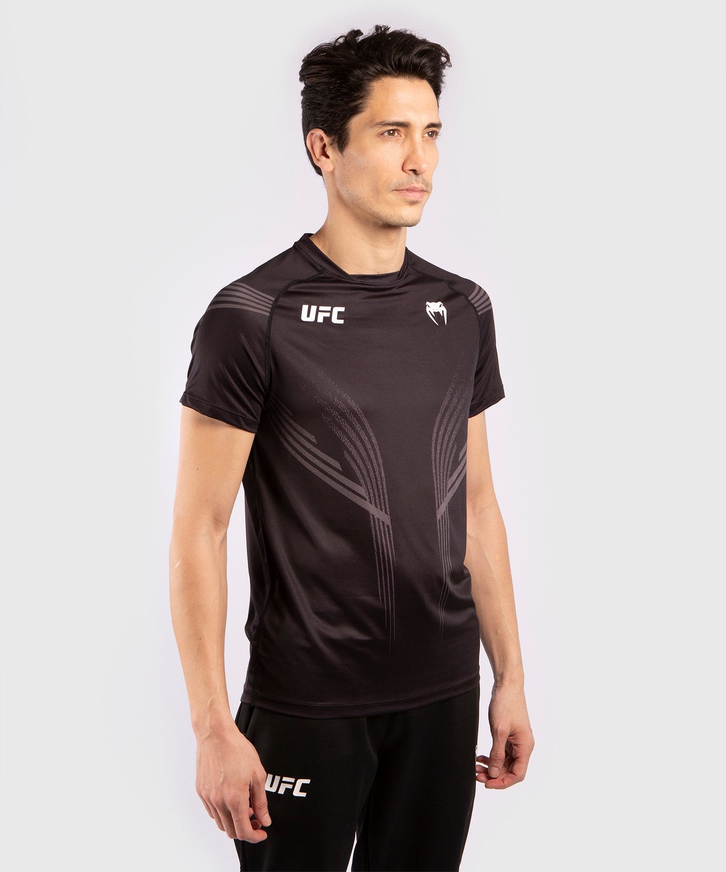 Men's UFC Venum Pro Line Technical T-Shirt - Black