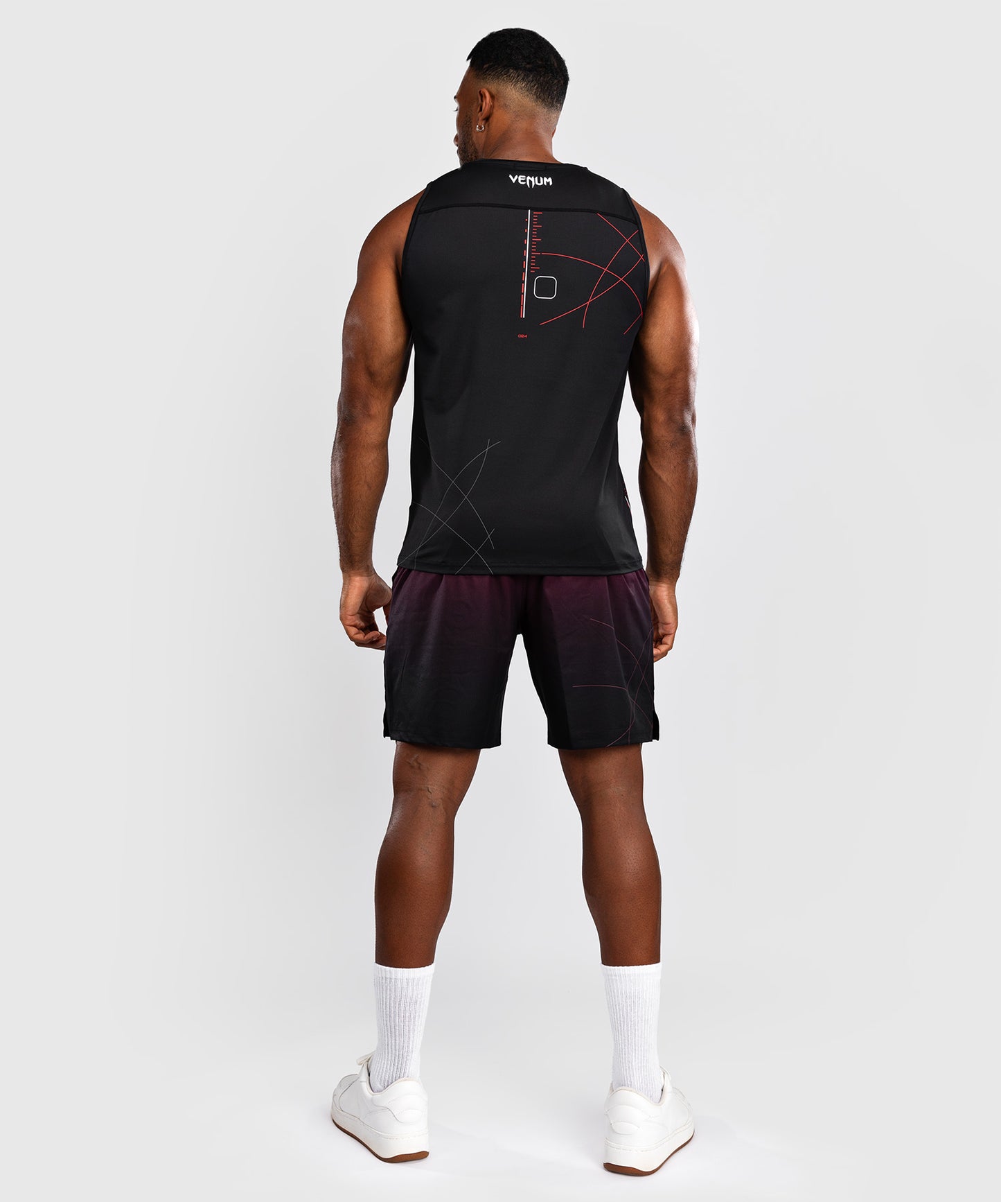 Venum Tactical XT Canotta Dry Tech - Nero/Rosso Fuoco