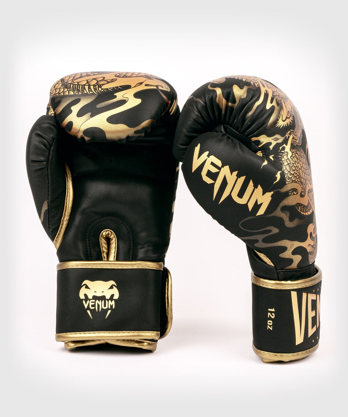 Gants de Boxe Venum Dragon's Flight - Noir/Bronze