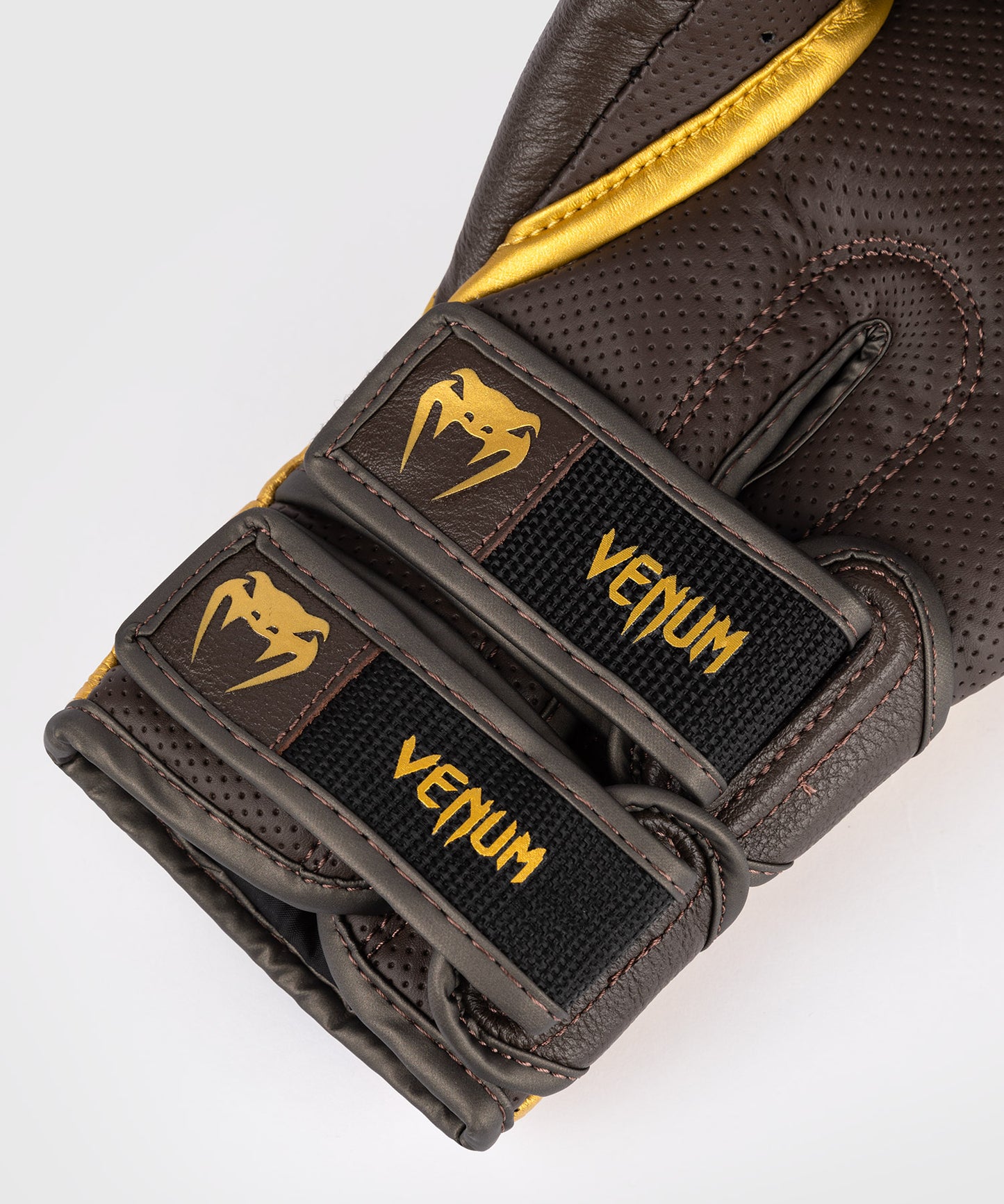 Venum Reverso Boxhandschuhe - Schokolade/Gold