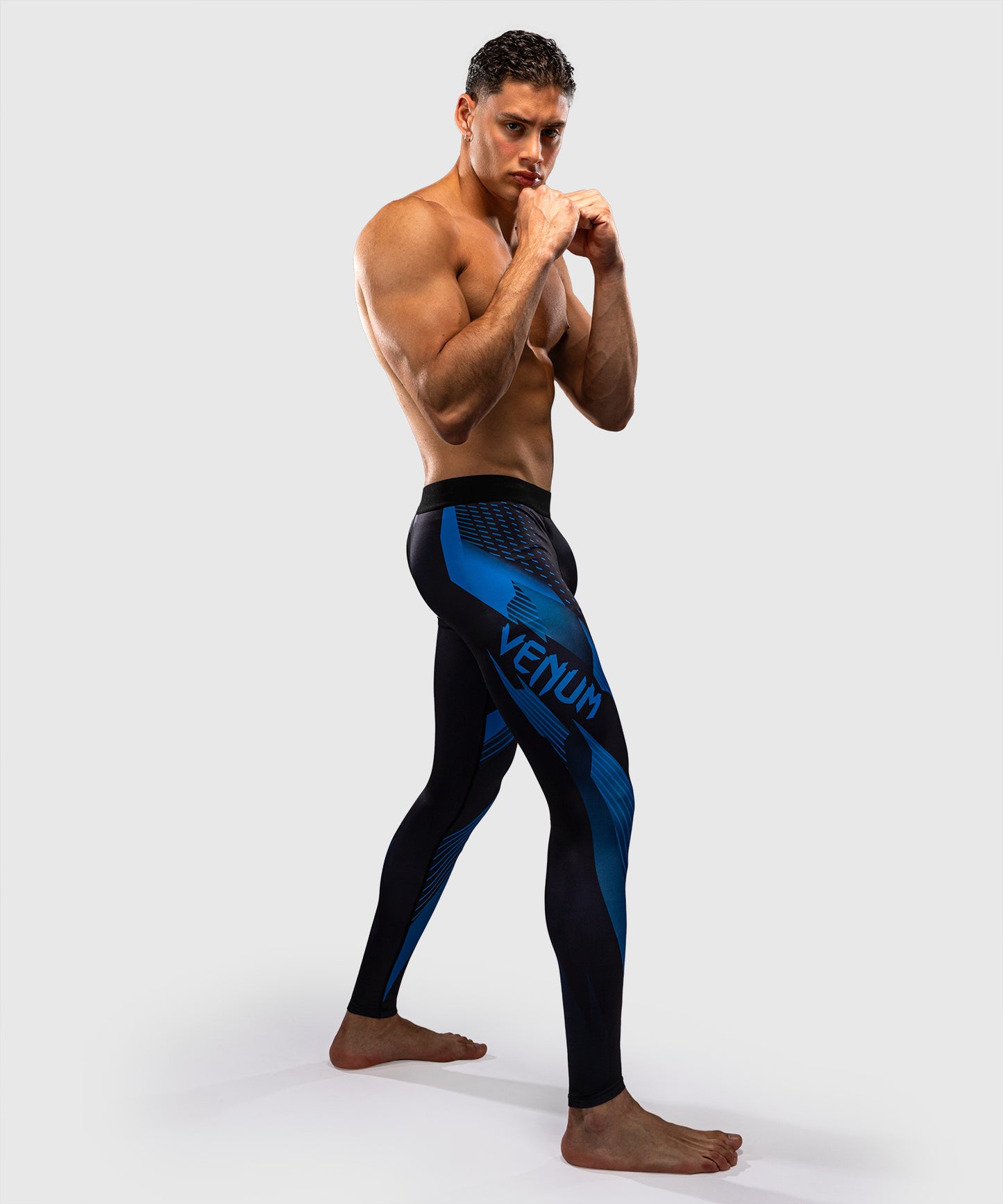 Venum No-Gi 6.0 Spats - Schwarz/Blau