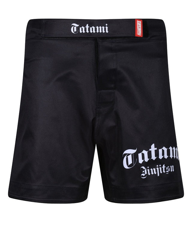 Short De Grappling Tatami Fightwear Gothic - Noir