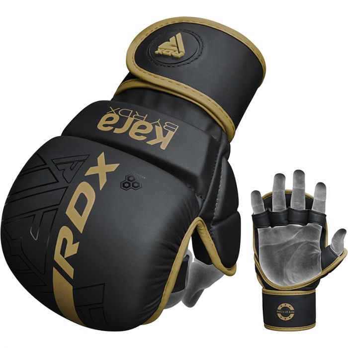 Gants de sparring MMA F6 Kara RDX - Noir/Or
