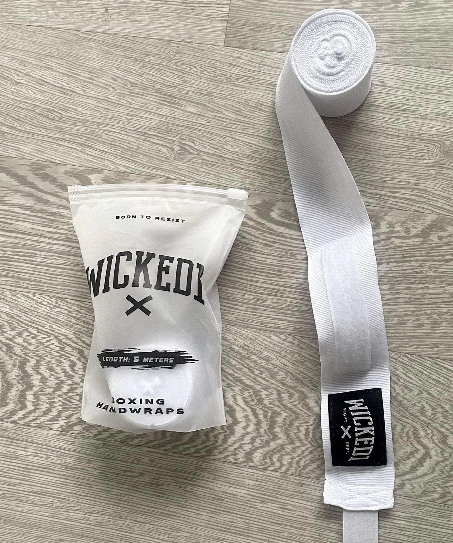 Wicked One Bandagen Boxen – Weiß – 3m