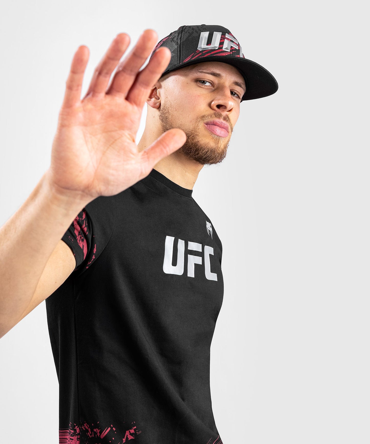 UFC T-Shirt Venum Authentic Fight Week 2.0 - Short Sleeve - Black