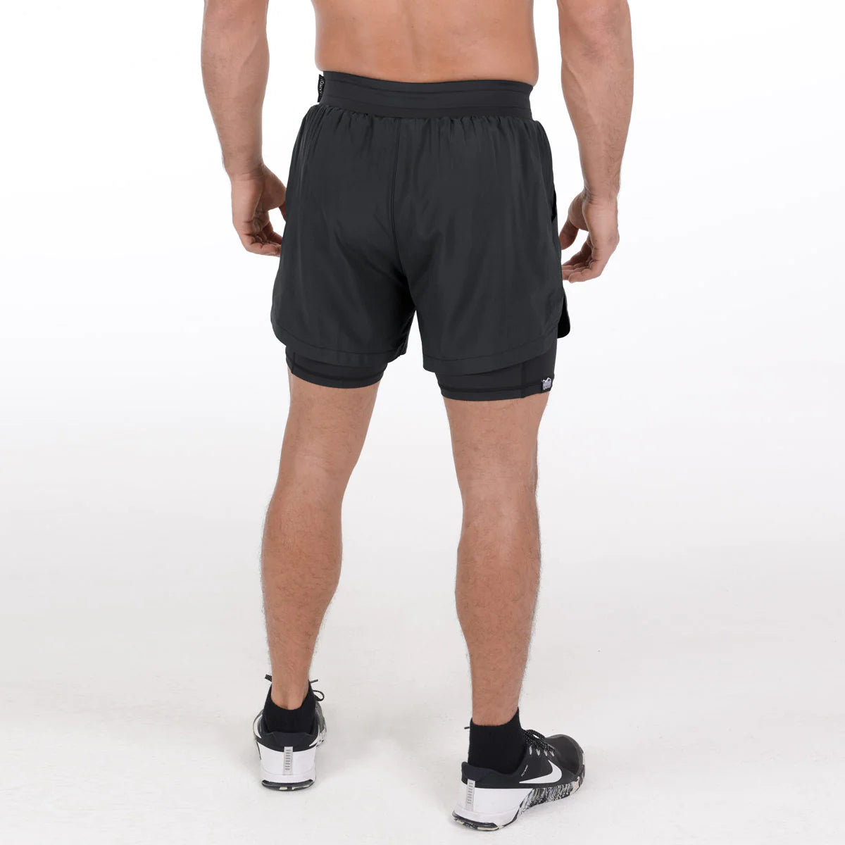 Phantom Athletics Laser 2 En 1 Shorts de Entrenamiento – Negro