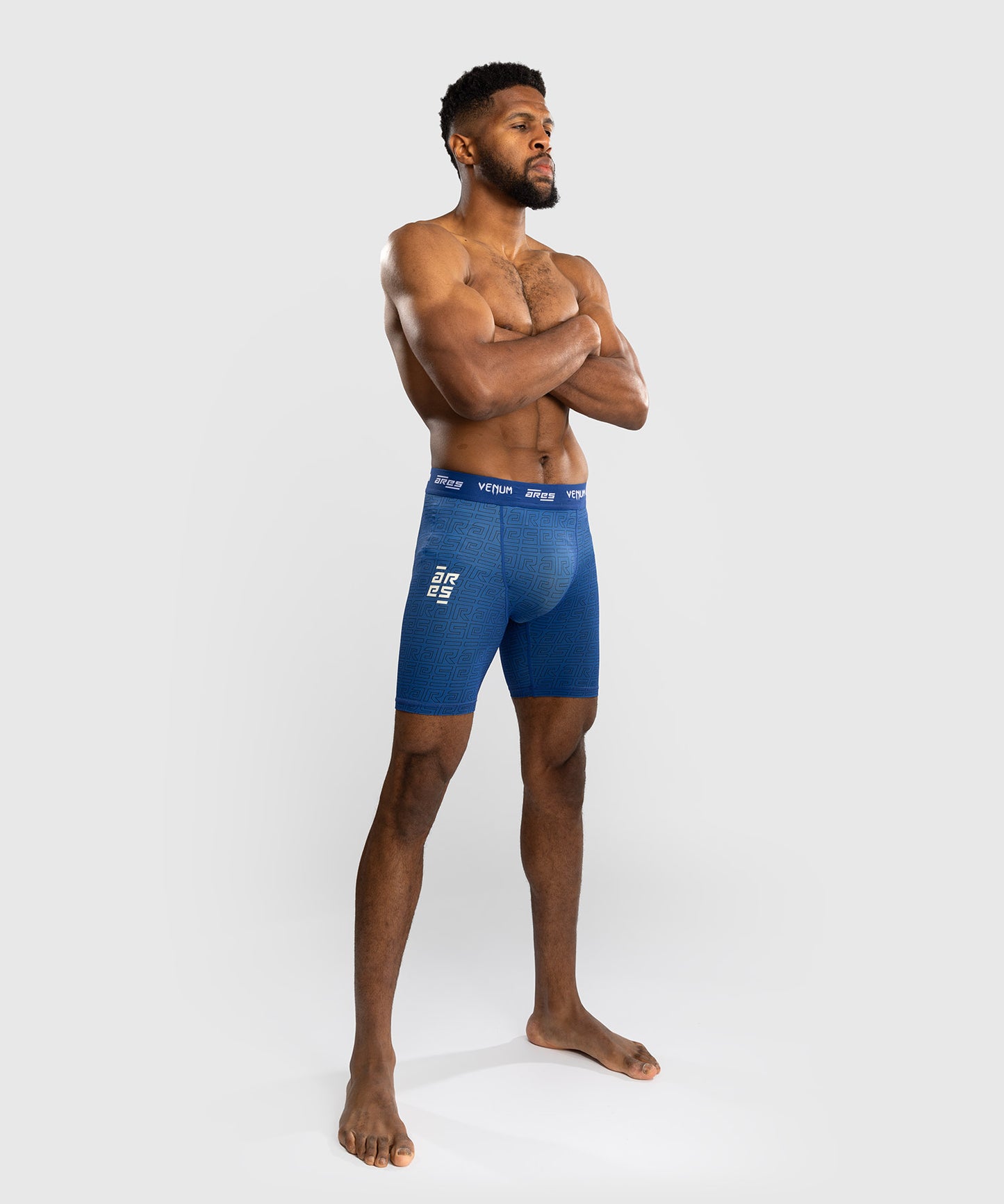 Venum x Ares Pantaloni Vale Tudo Uomo - Blu Reale