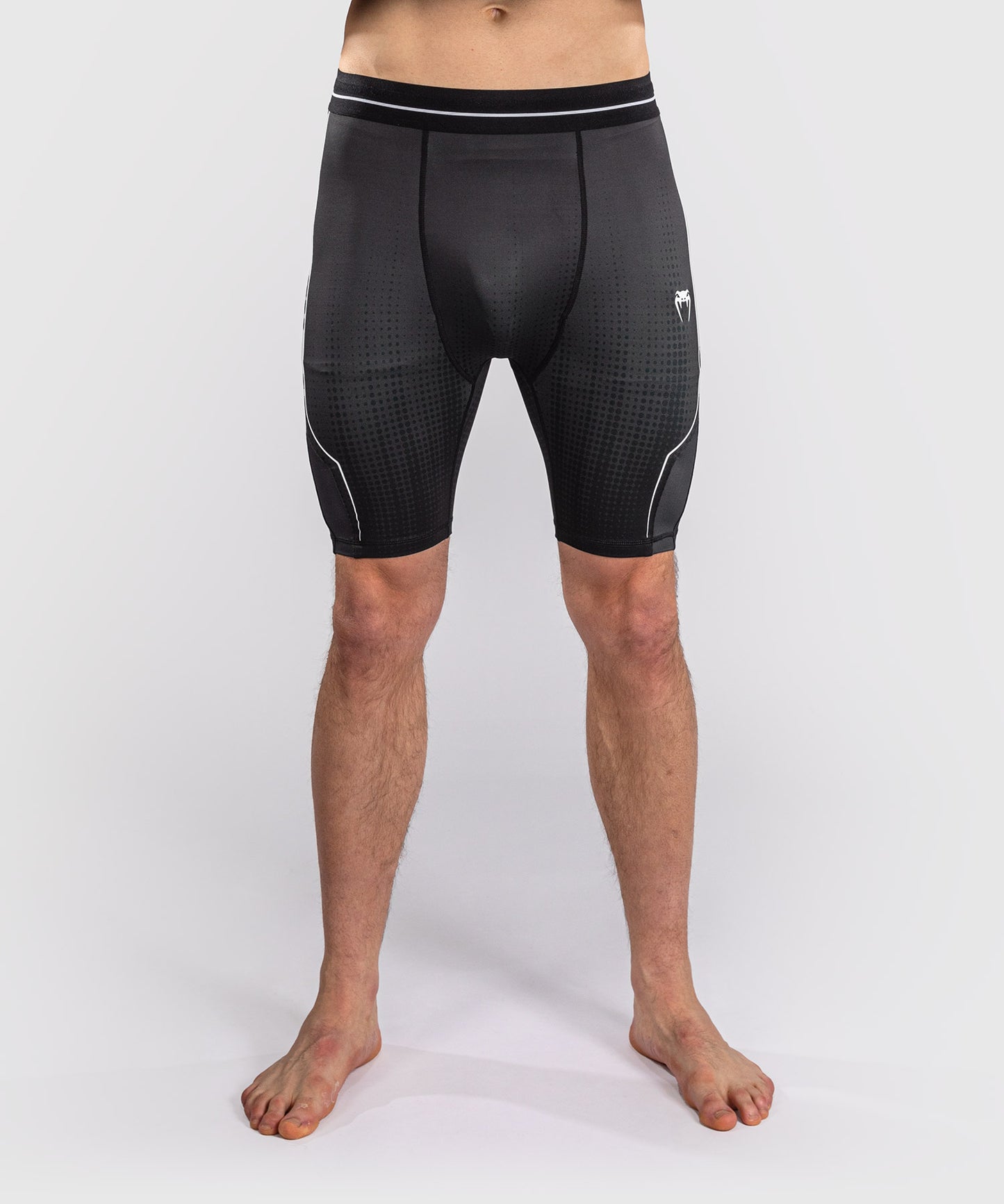 Venum Stealth Vale Tudo Shorts - Black/White