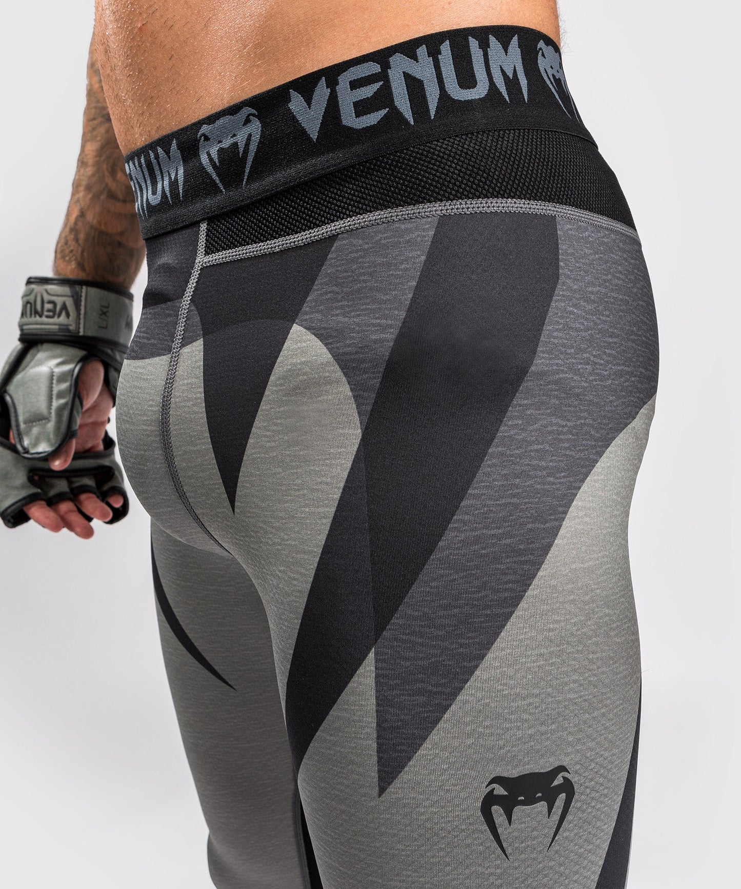 Venum Stone Compression Pants - Mineral Green