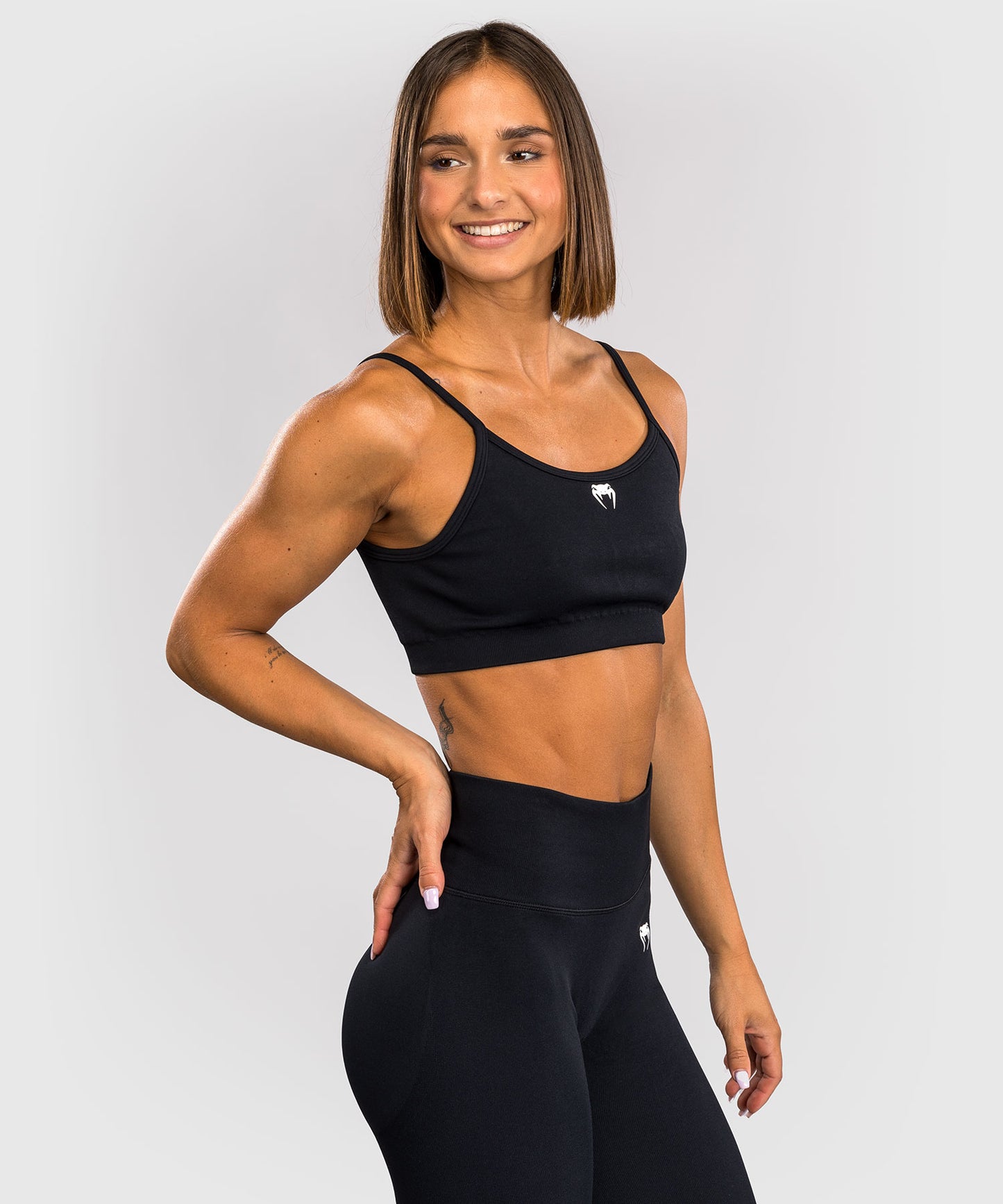 Venum Sculpt Women’s Sport-BH – Schwarz/Weiß