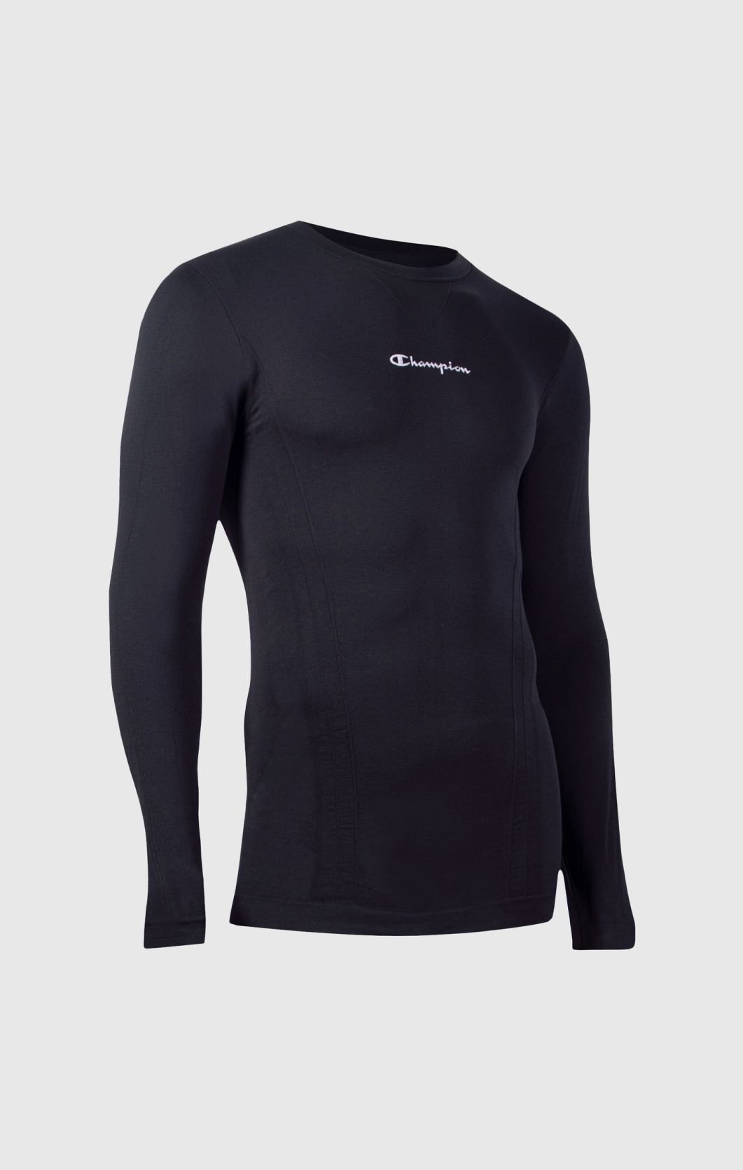 Champion Seamless Camiseta de Manga Larga - Negro