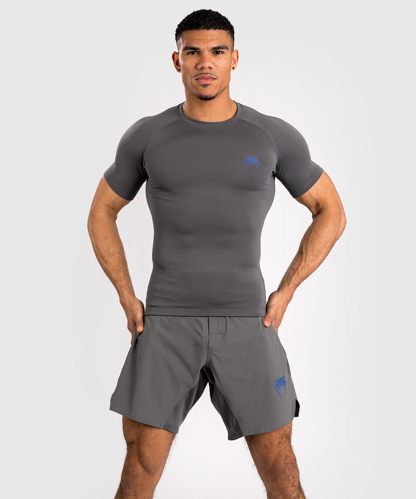 Venum Contender Rashguard a maniche corte - Grigio