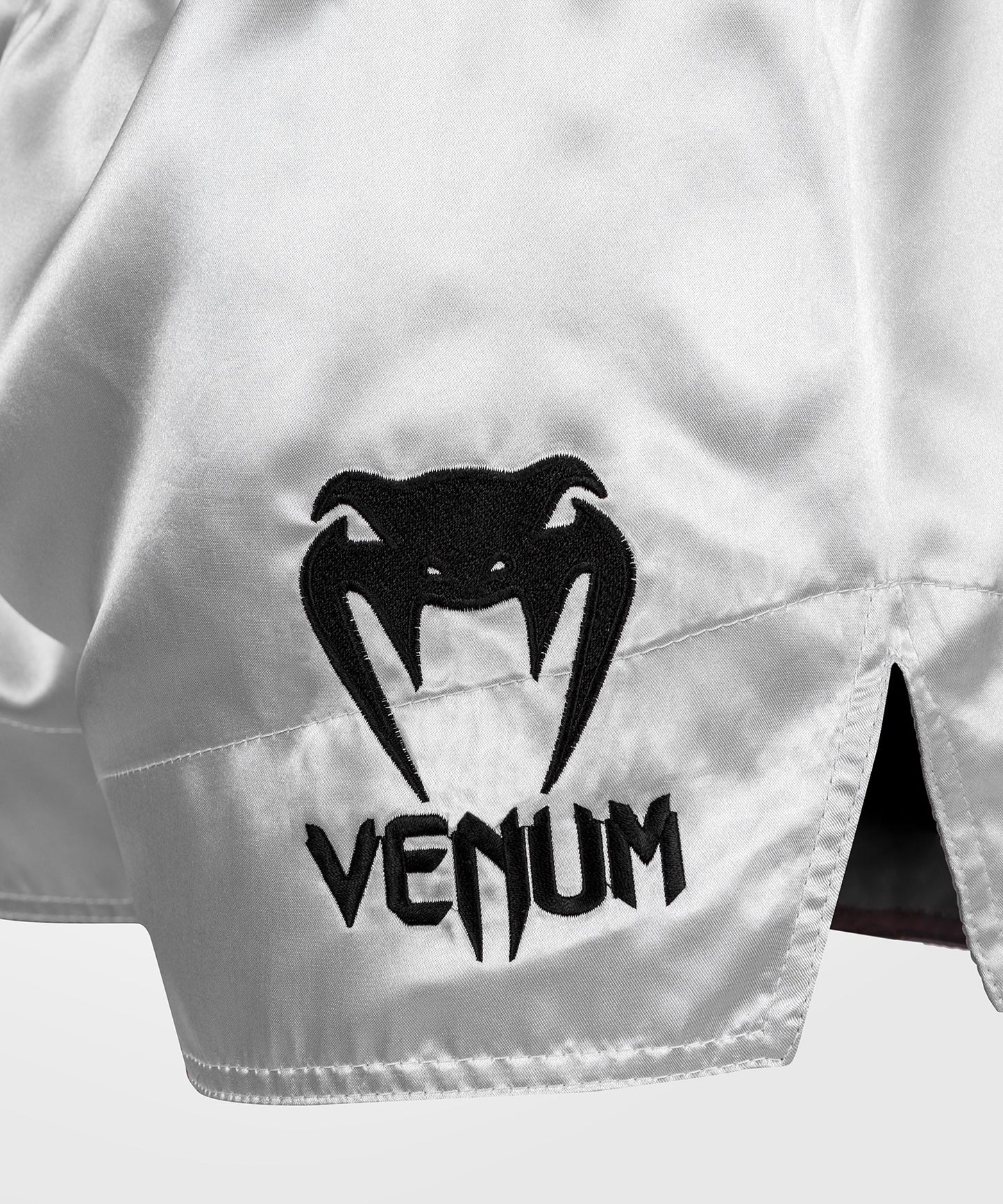 Short de Muay Thai Venum Classic - Argent/Noir