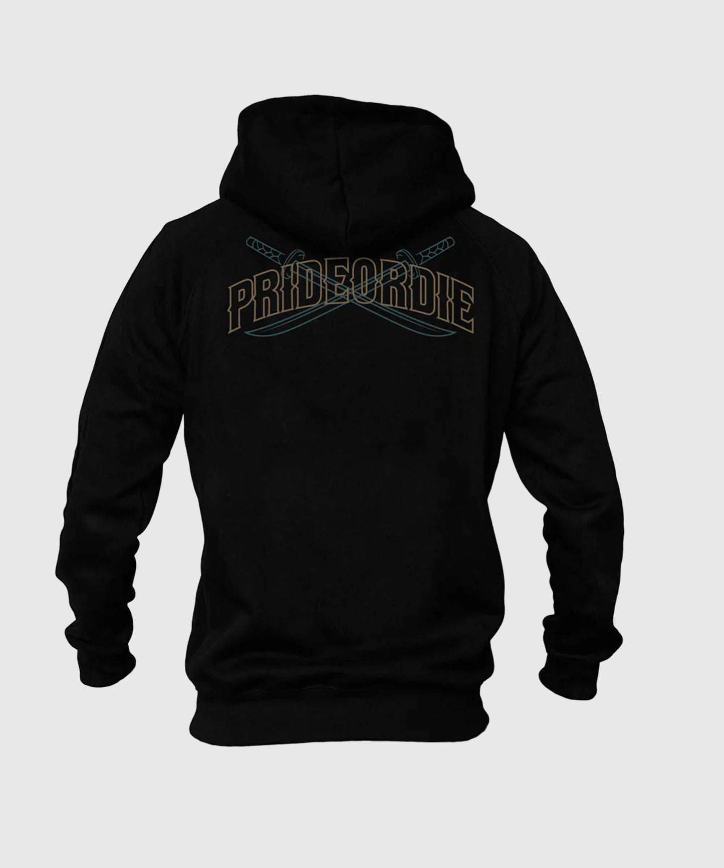 Sweatshirt À Capuche Pride Or Die Samuraï - Noir