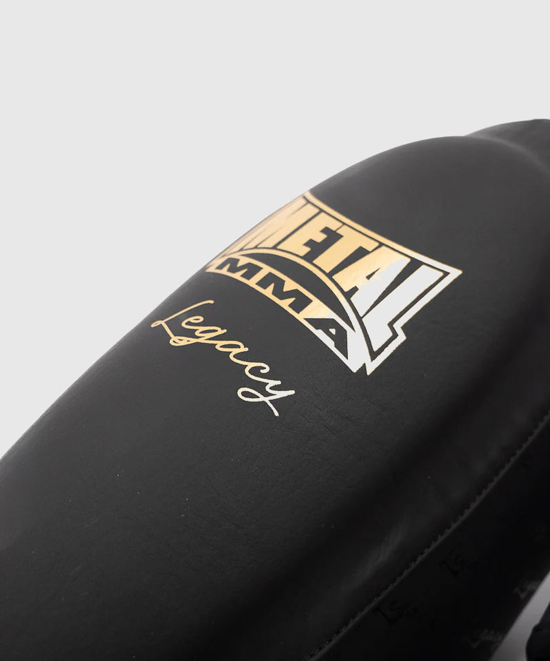 Metal Boxe Legacy Shin Guards - Black
