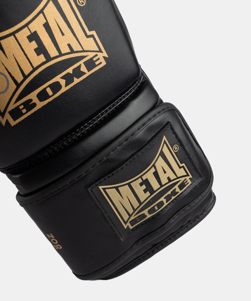 Metal Boxe Grs Boxhandschuhe - Schwarz/Gold