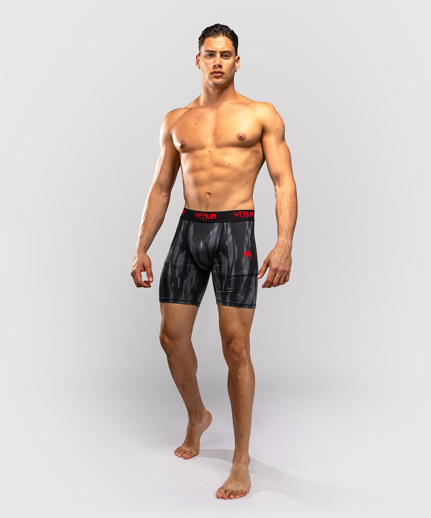 Venum Demon Kompressionsshort - Schwarz/Grau