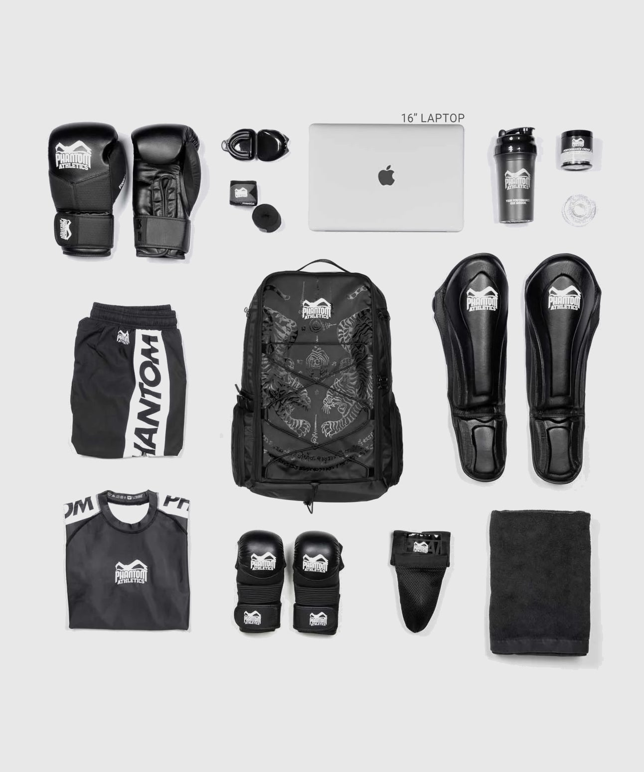 Phantom Athletics Apex Mochila Muay Thai – Negro