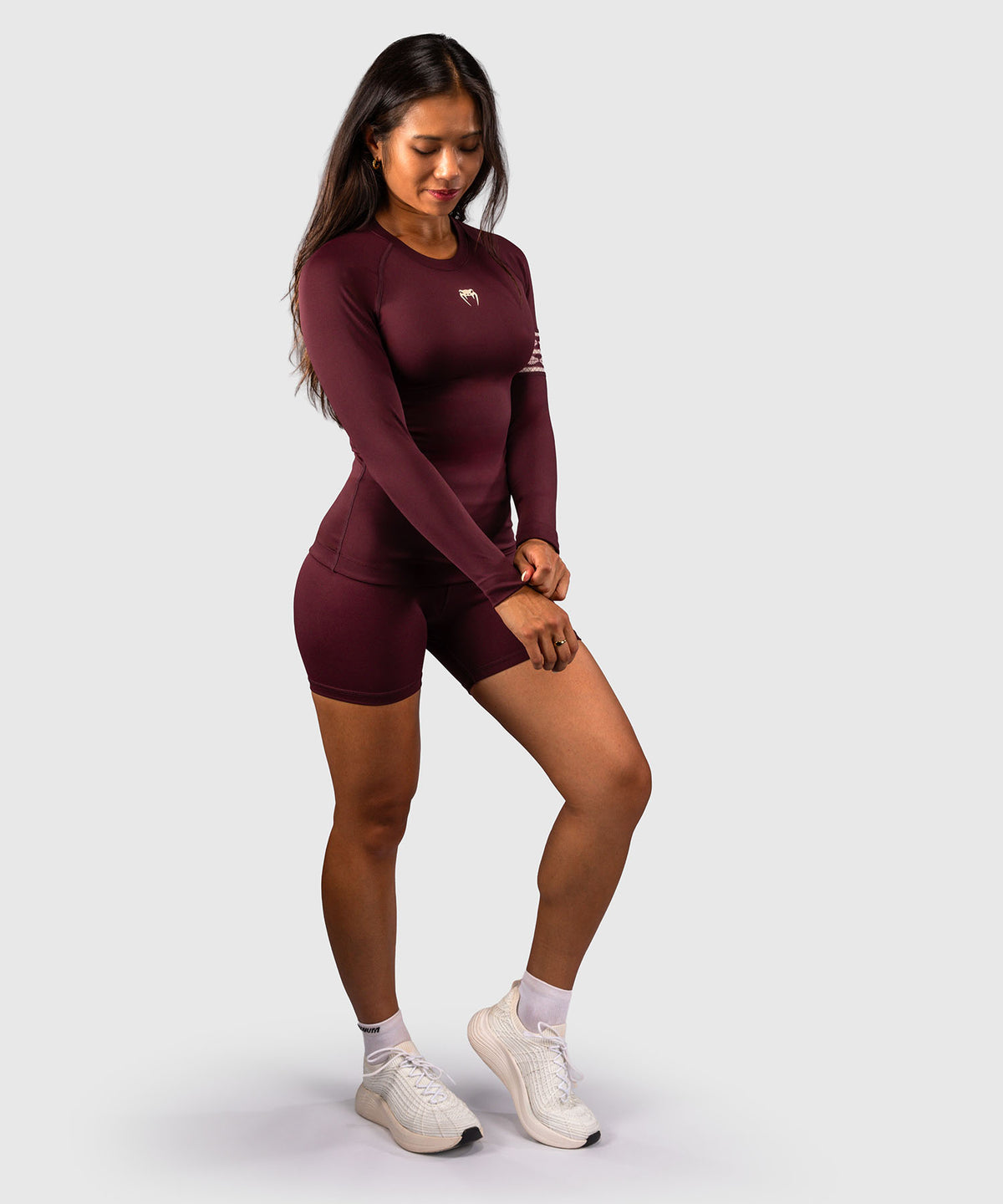 Rashguard à Manches Longues Venum Talisman - Prune